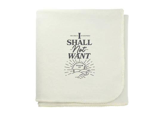 Psalm 23 Throw Blanket