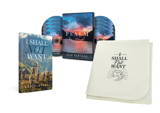 Psalm 23 Bundle: Book, Message Series, Blanket